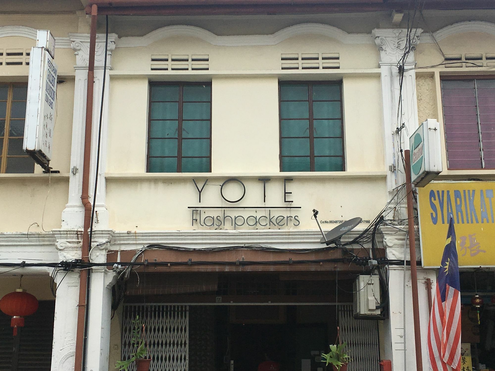 Yote Flashpackers Malacca Eksteriør billede